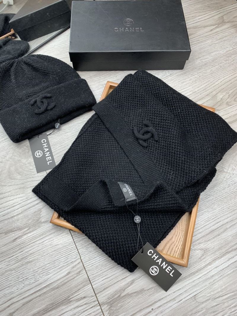 Chanel Caps Scarfs